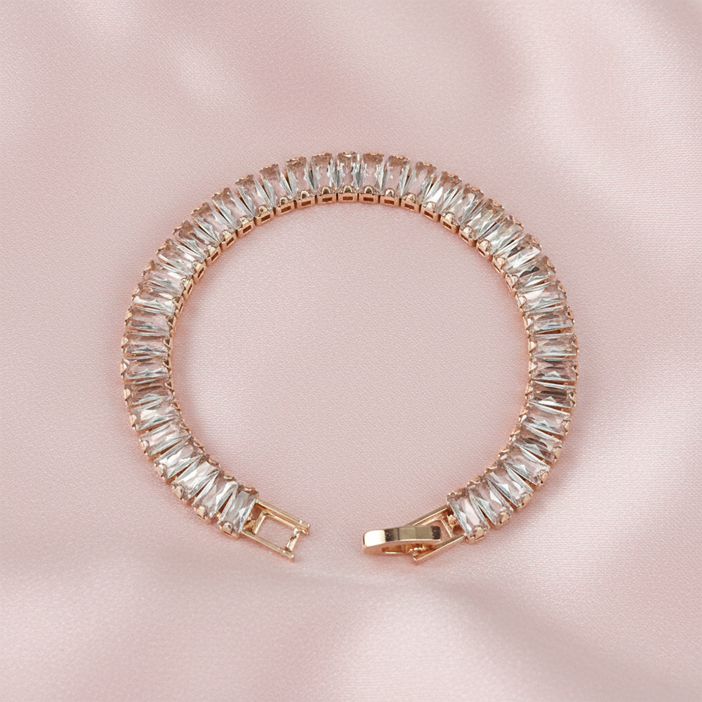 The99Jewel American Diamond Stylish Bracelet For Women And Girls
