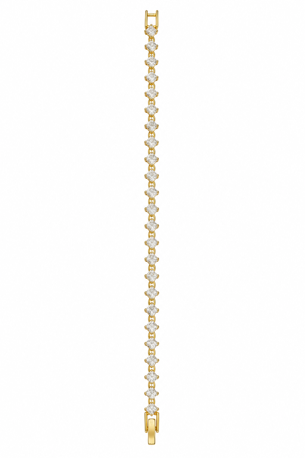 The99Jewel American Diamond Gold Plated Bracelet