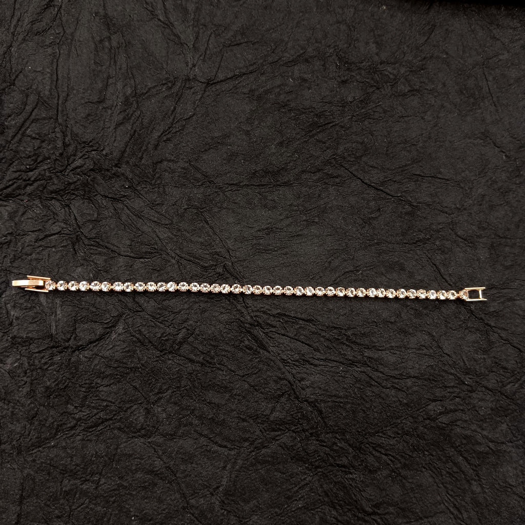 The99Jewel American Diamond Rose Gold Plated Bracelet