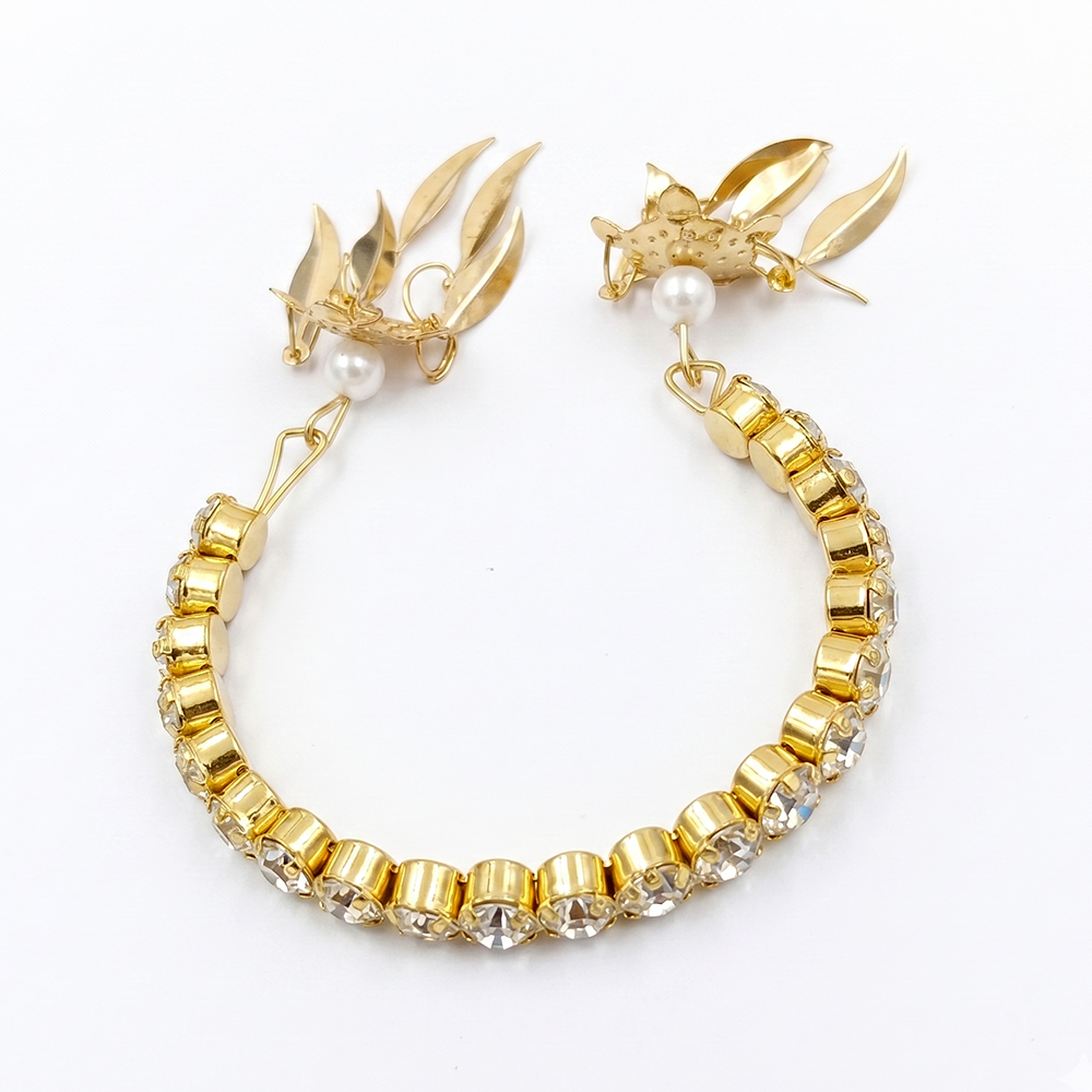 The99Jewel Gold Plated Sparkling Austrian Stone Bracelet For Women