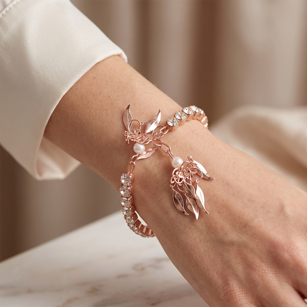 The99Jewel Silver Plated Sparkling Austrian Stone Bracelet For Women