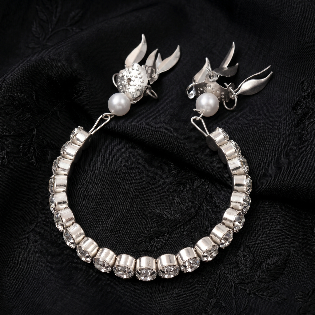 The99Jewel Rose Gold Plated Sparkling Austrian Stone Bracelet For Women