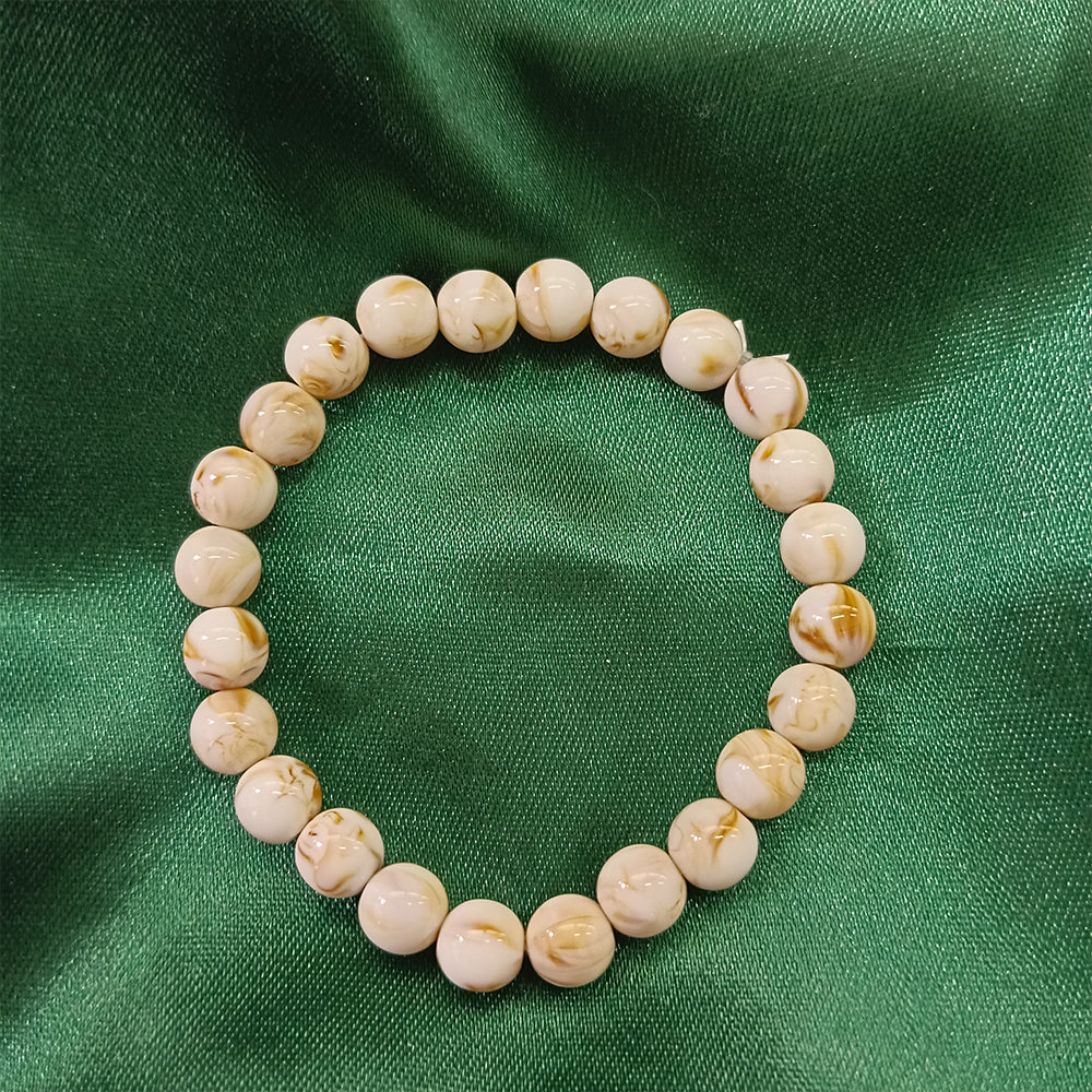 The99Jewel Brown Glass Beads Bracelet