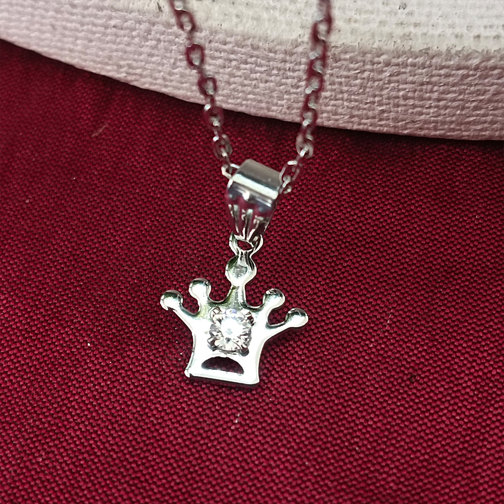 The99Jewel Crown Shaped  Chain Pendant