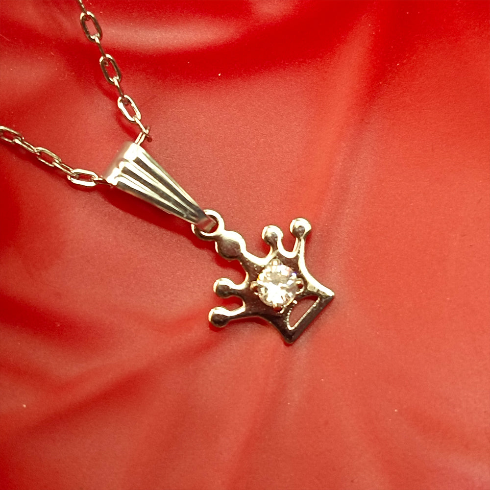 The99Jewel Crown Shaped  Chain Pendant