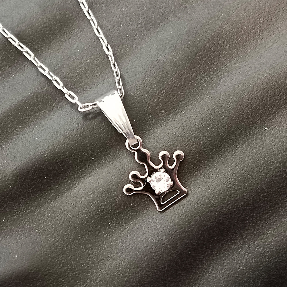 The99Jewel Crown Shaped  Chain Pendant
