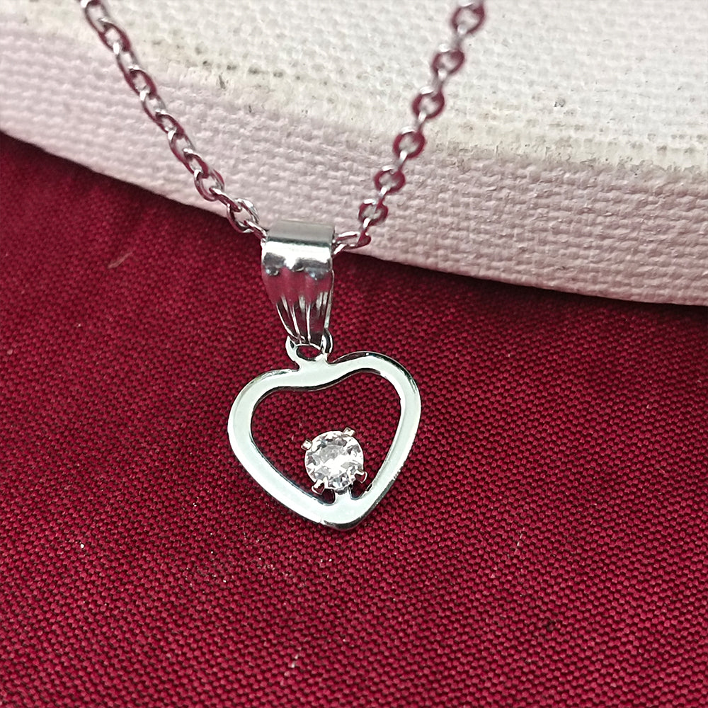 The99Jewel Heart Shaped  Chain Pendant