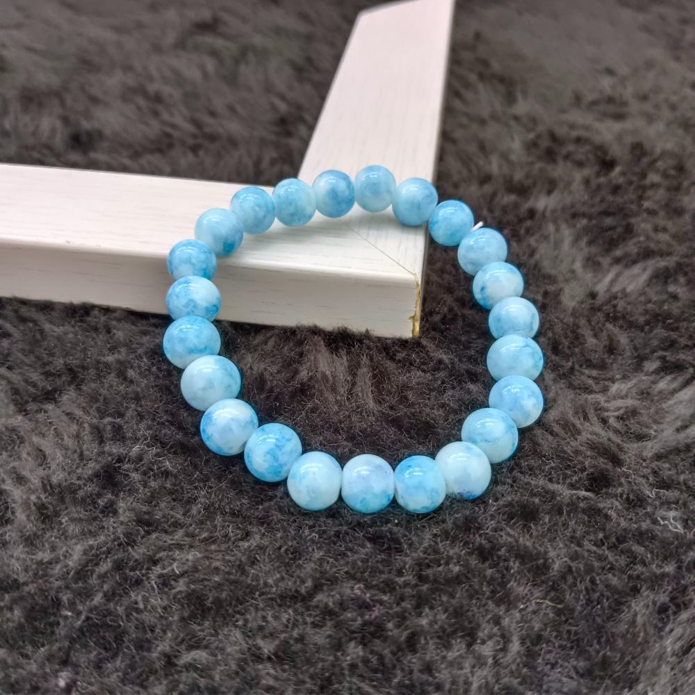 The99Jewel Blue Glass Beads Bracelet - 1405114