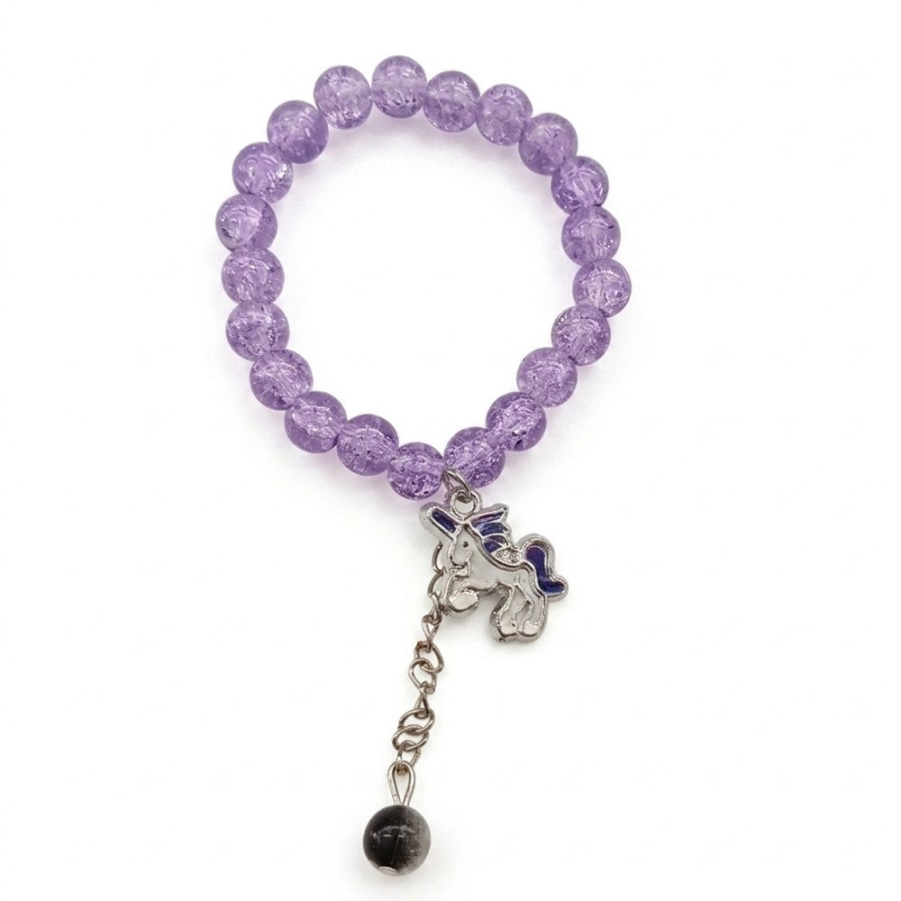 The99Jewel Crackle Beads And Charms Stylish Bracelets For Kids