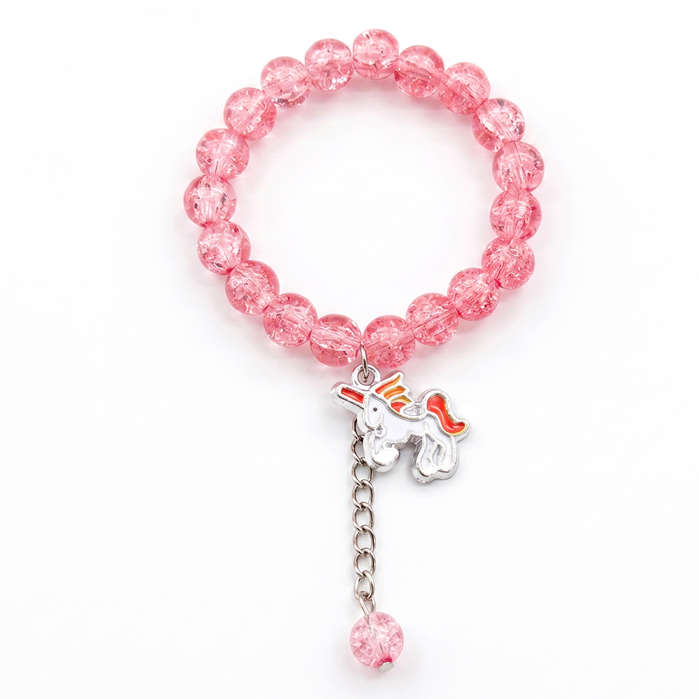 The99Jewel Crackle Beads And Charms Stylish Bracelets For Kids