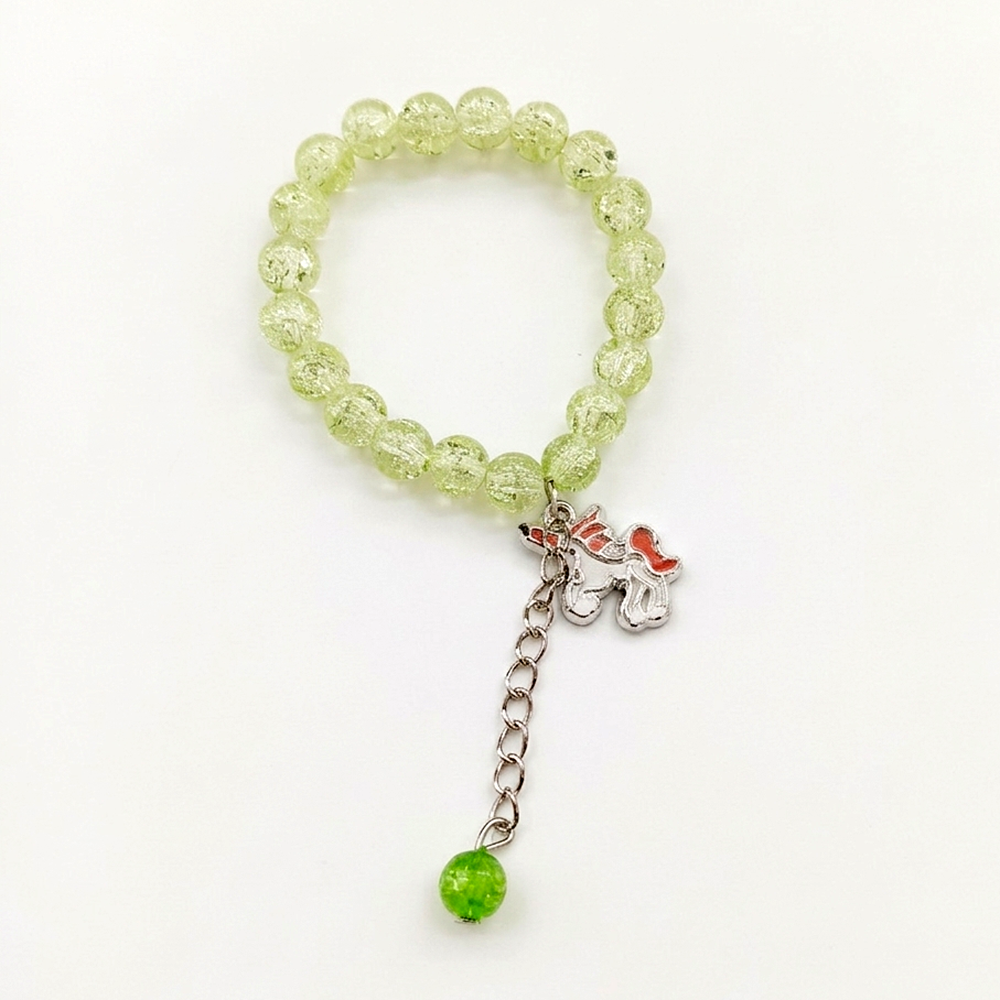 The99Jewel Crackle Beads And Charms Stylish Bracelets For Kids