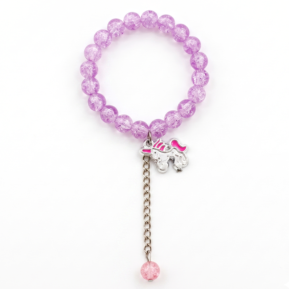 The99Jewel Crackle Beads And Charms Stylish Bracelets For Kids