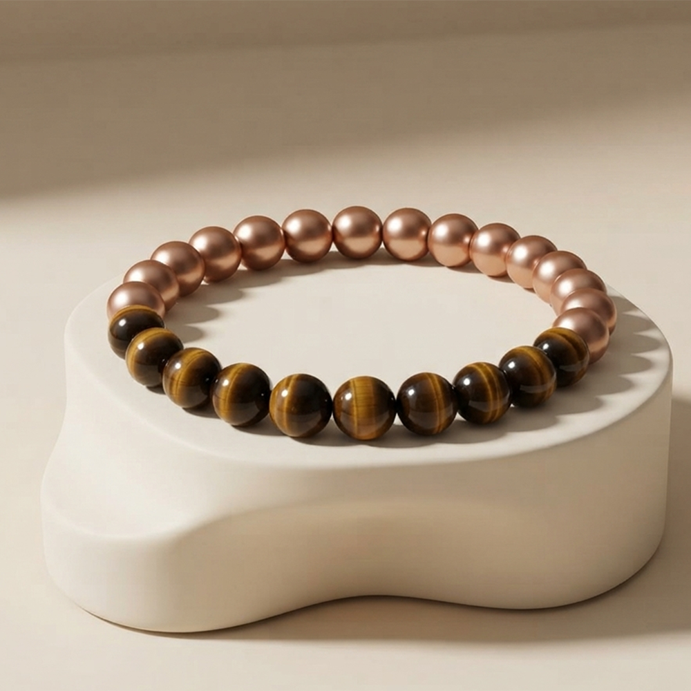 The99Jewel Tiger Beads Bracelet for Men & Women | Trendy Beaded Fashion Jewellery