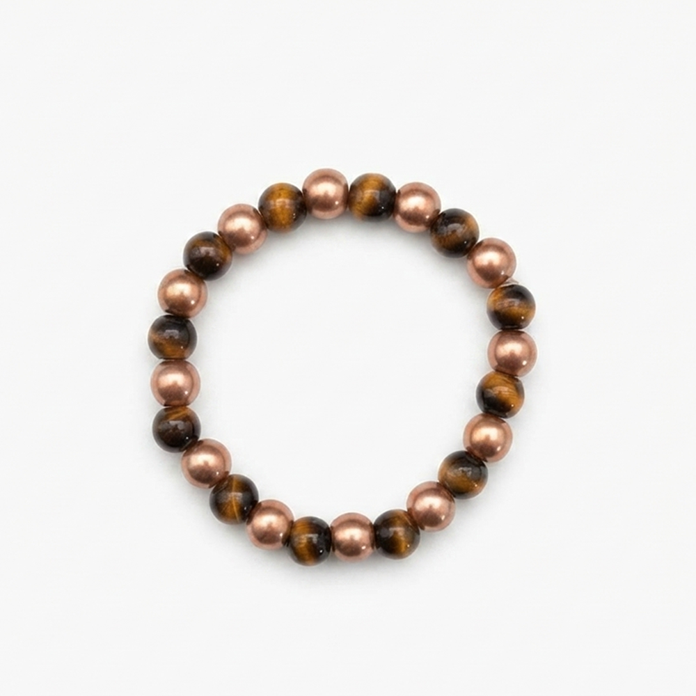 The99Jewel Statement Tiger Beads Bracelet | Trendy Wristwear for Men & Women