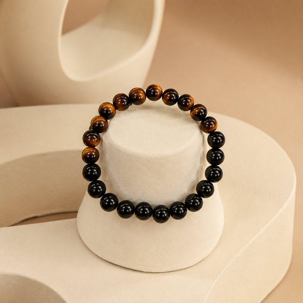 The99Jewel Tiger Beads Bracelet for Men & Women | Trendy Beaded Fashion Jewellery