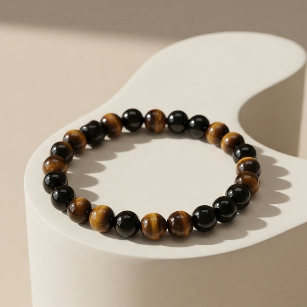 The99Jewel Trendy Tiger Beaded Bracelet | Casual & Stylish Wrist Accessory