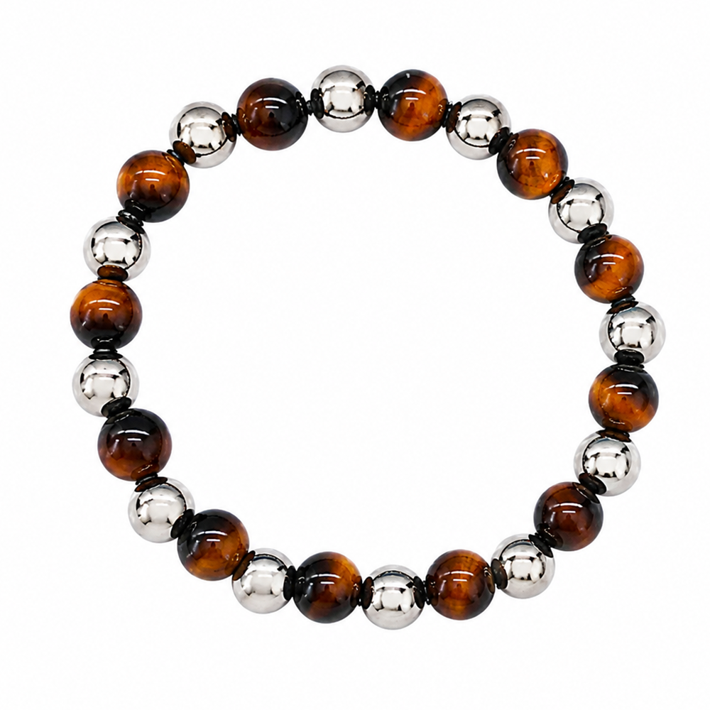The99Jewel Stylish Tiger Beads Bracelet for Men & Women Trendy Fashion Jewellery
