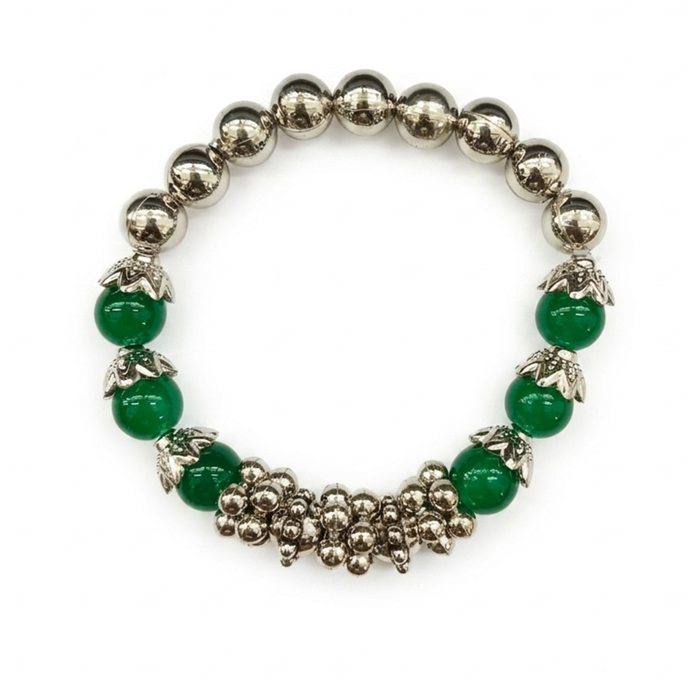 The99Jewel Green Beads Stylish Bracelets for Women