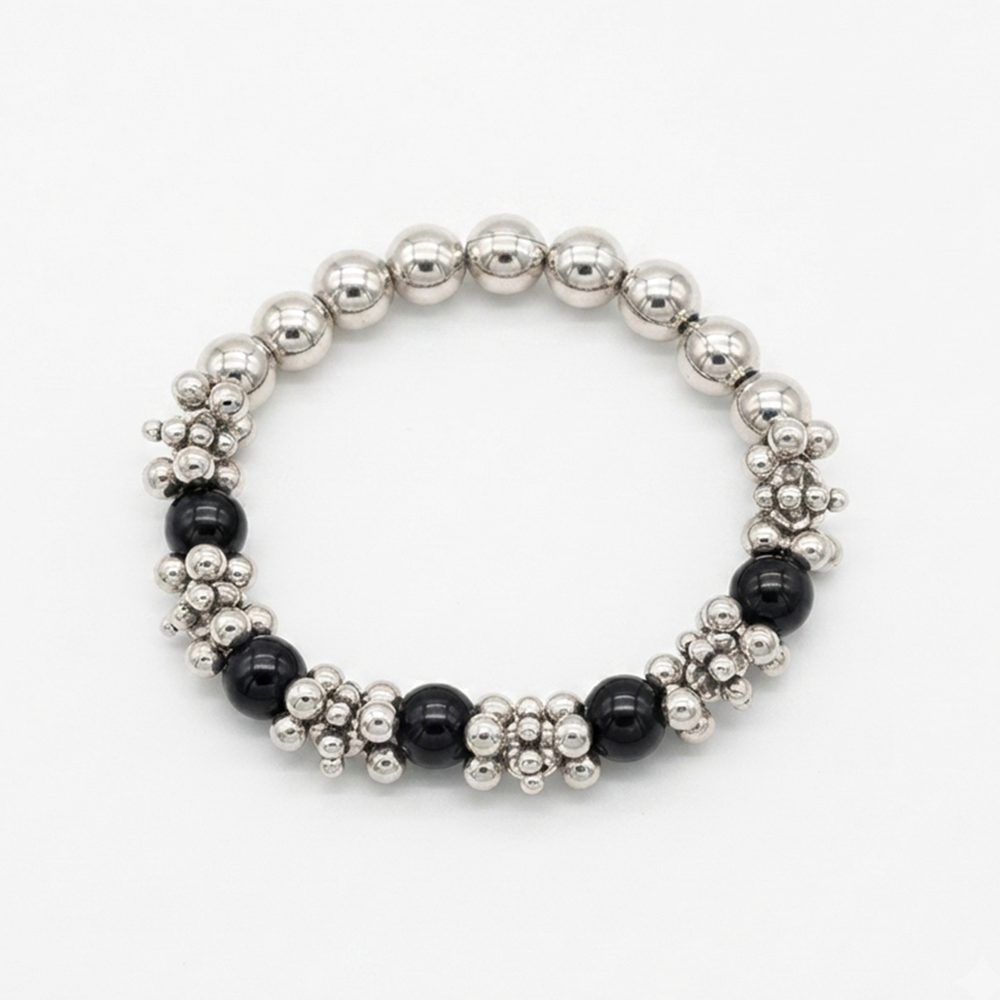 The99Jewel Black Beads Stylish Bracelets for Women