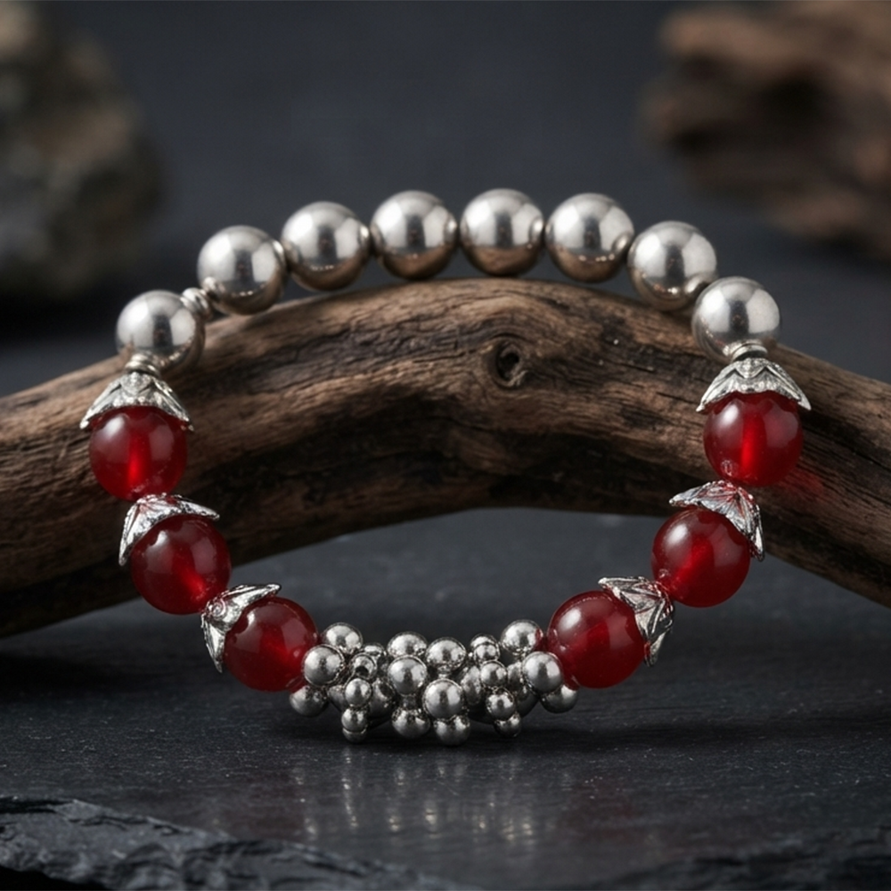 The99Jewel Red Beads Stylish Bracelets for Women