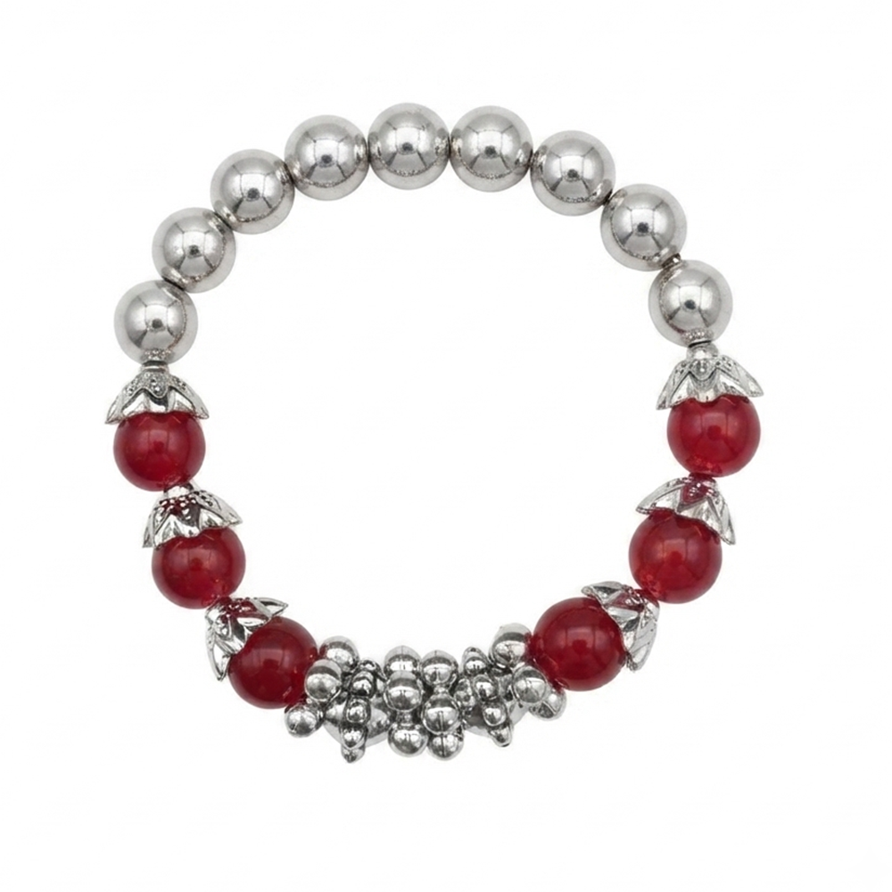 The99Jewel Red Beads Stylish Bracelets for Women