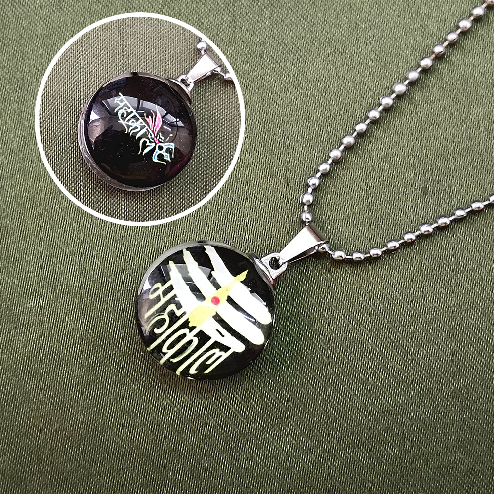The99Jewel Lord Shiva Mahakal Chain Pendant with ball chain For Unisex