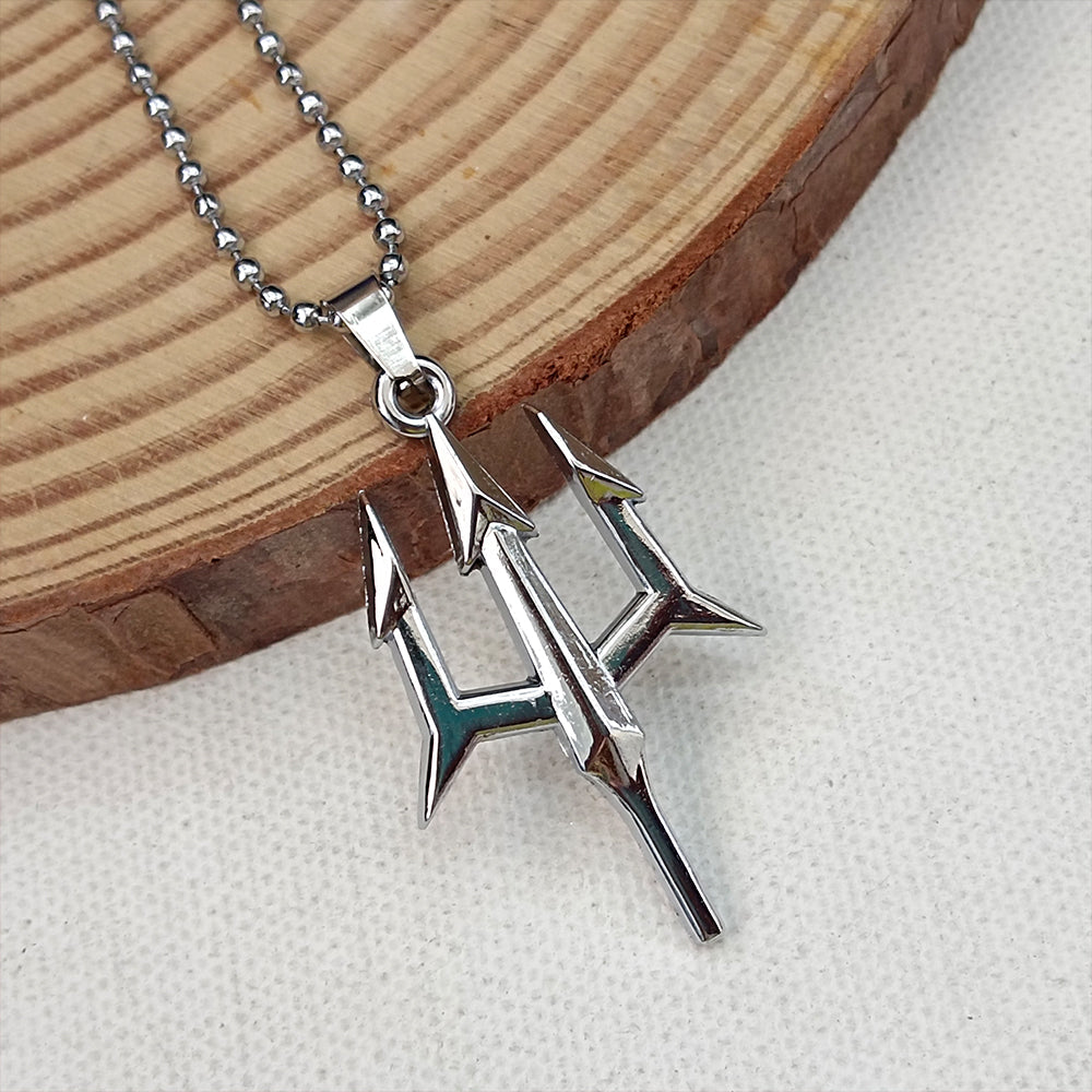 The99Jewel Trishul  Chain Pendant For Men