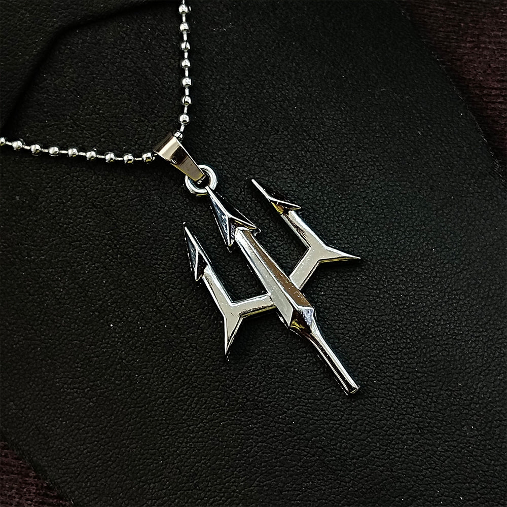 The99Jewel Trishul  Chain Pendant For Men