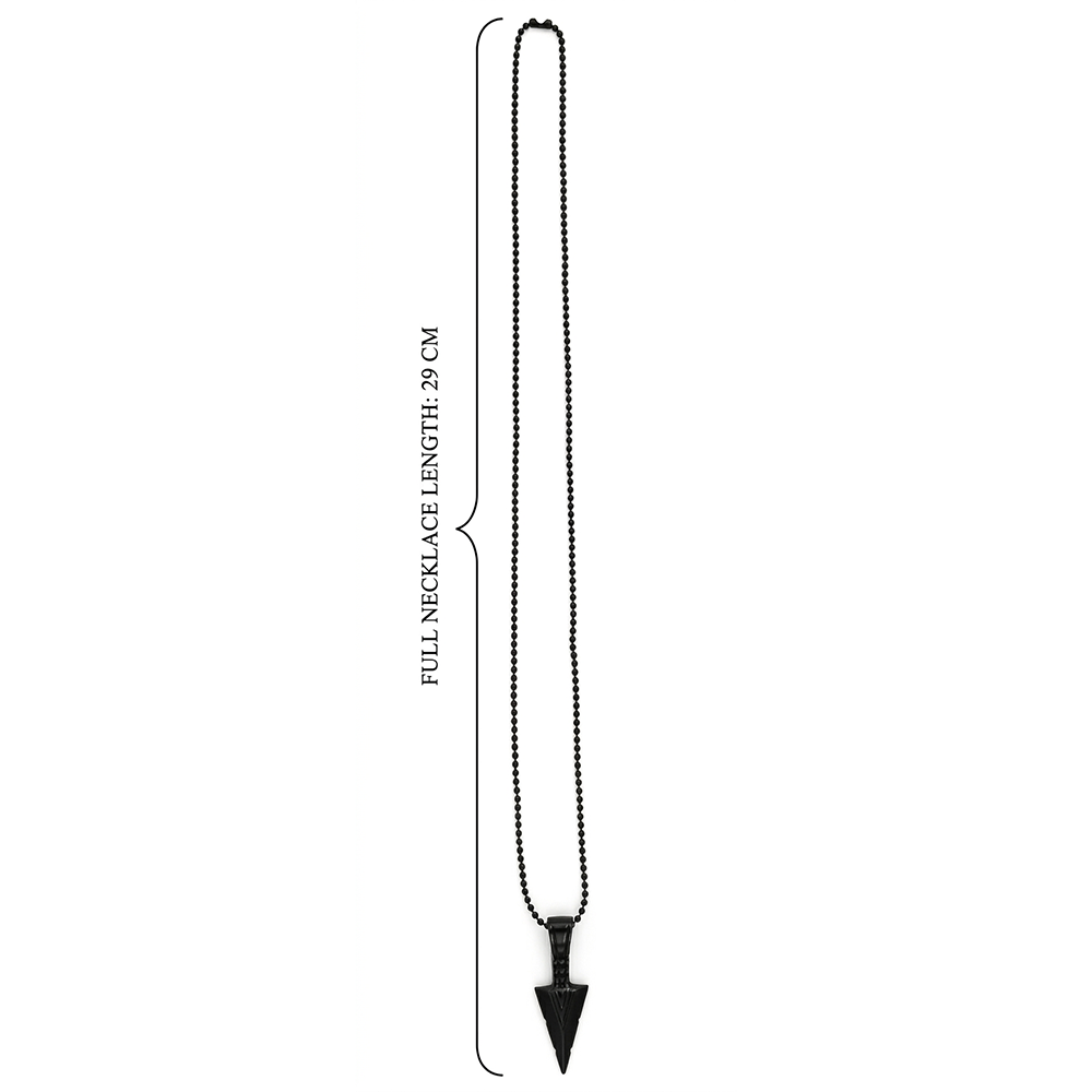The99Jewel Look Pointed Spike Pendant Chain