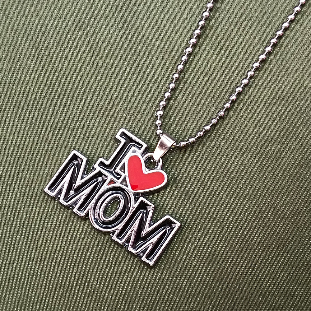 The99Jewel " I Love Mom " Chain Pendant