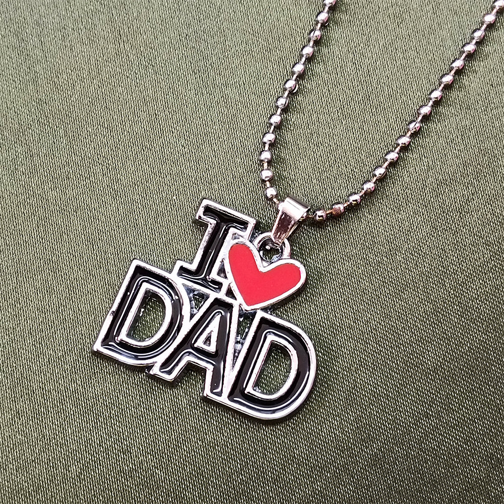 The99Jewel " I Love Dad" Chain Pendant