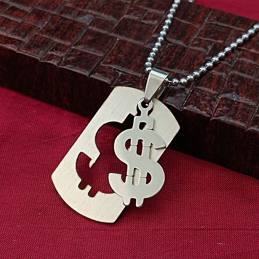 The99Jewel Dollar Symbol Chain Pendant For Men