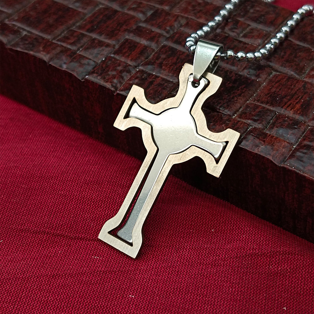 The99Jewel Cross Necklace for Men Women