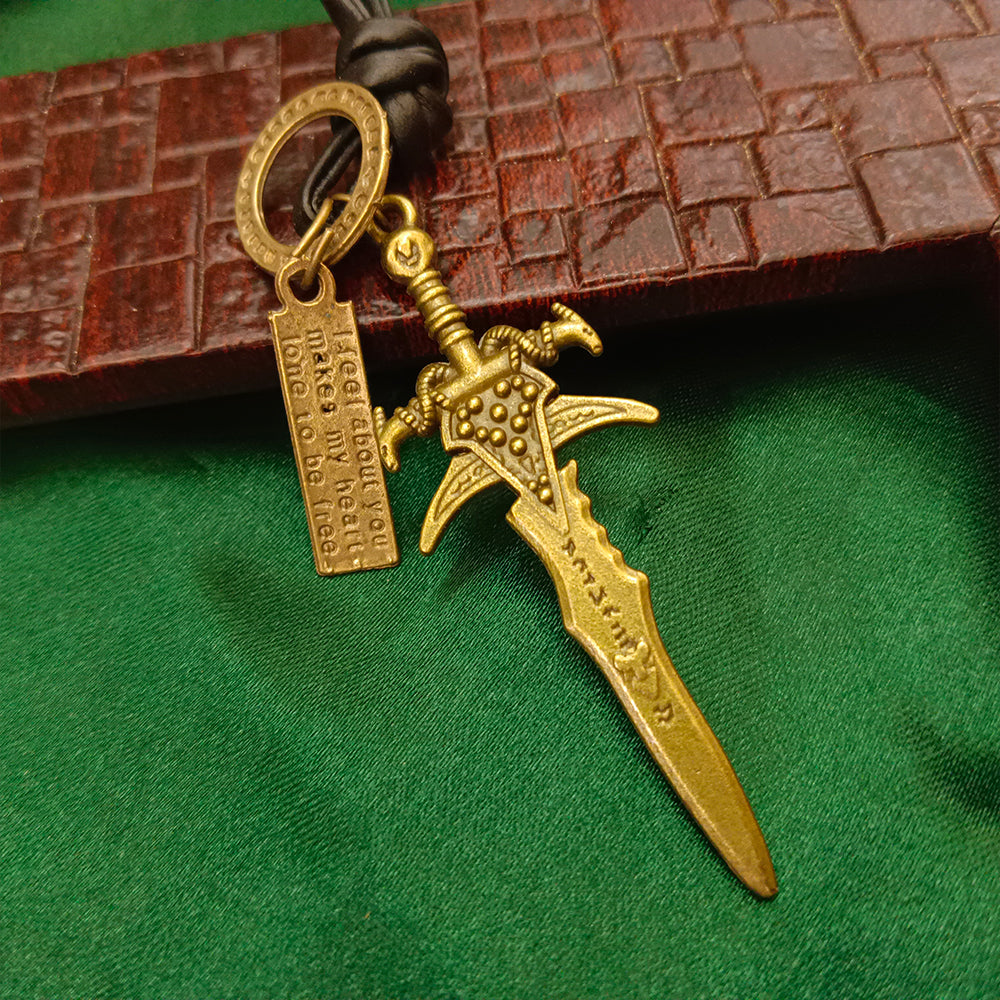 The99Jewel Sword Thread Pendent For Men