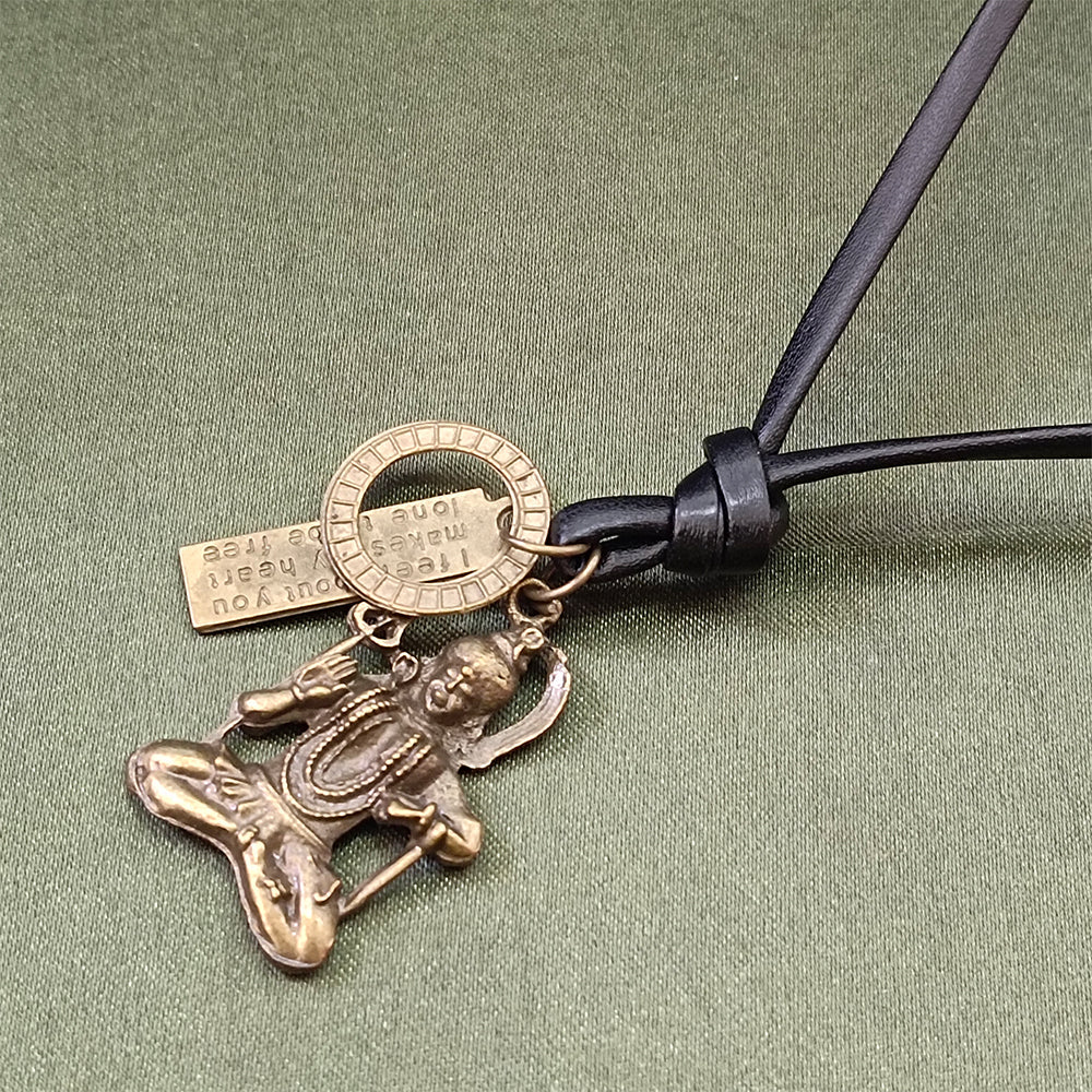 The99Jewel Shiva Mahadev Thread Pendent For Men
