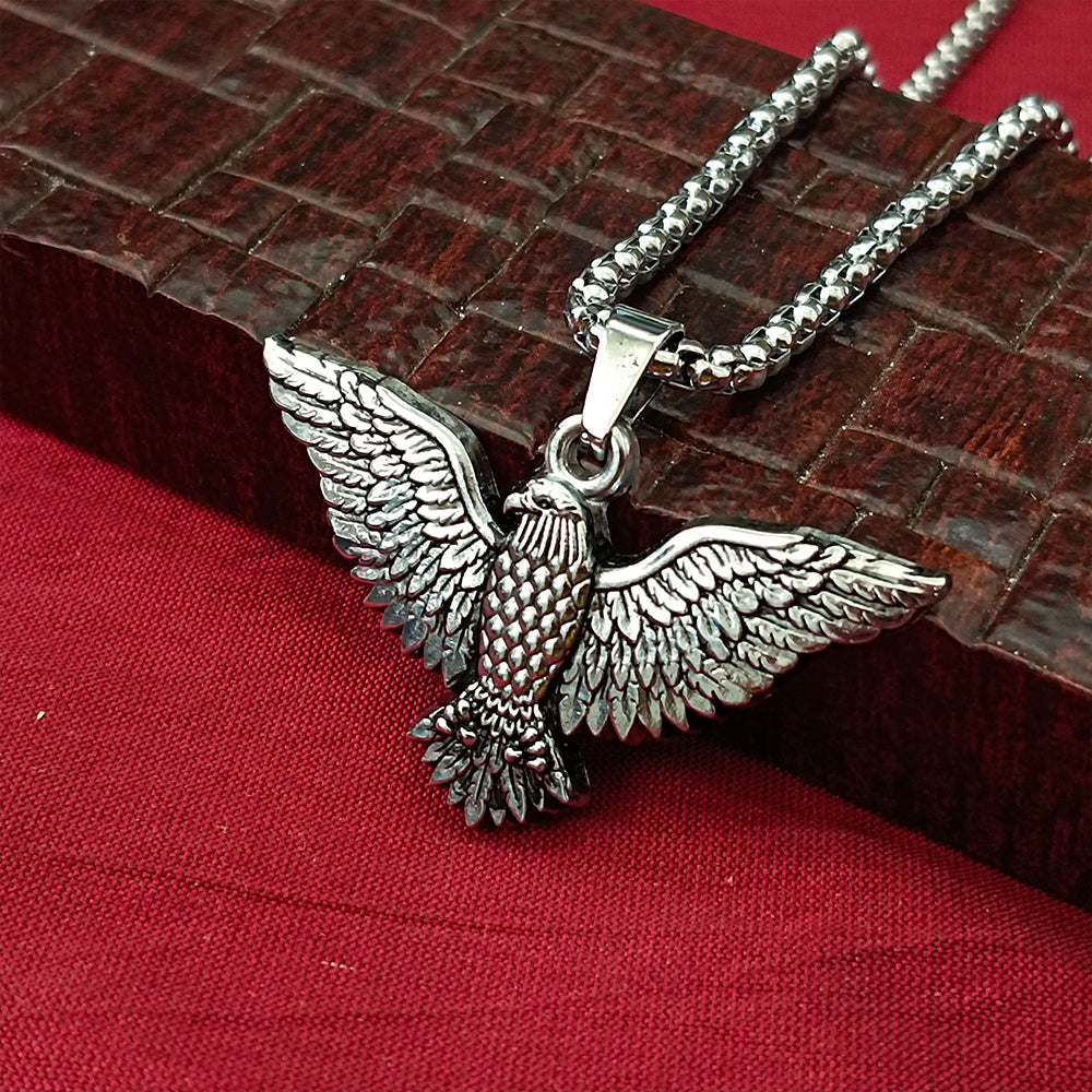 The99Jewel Winged Eagle Chain Pendant For Men and Women