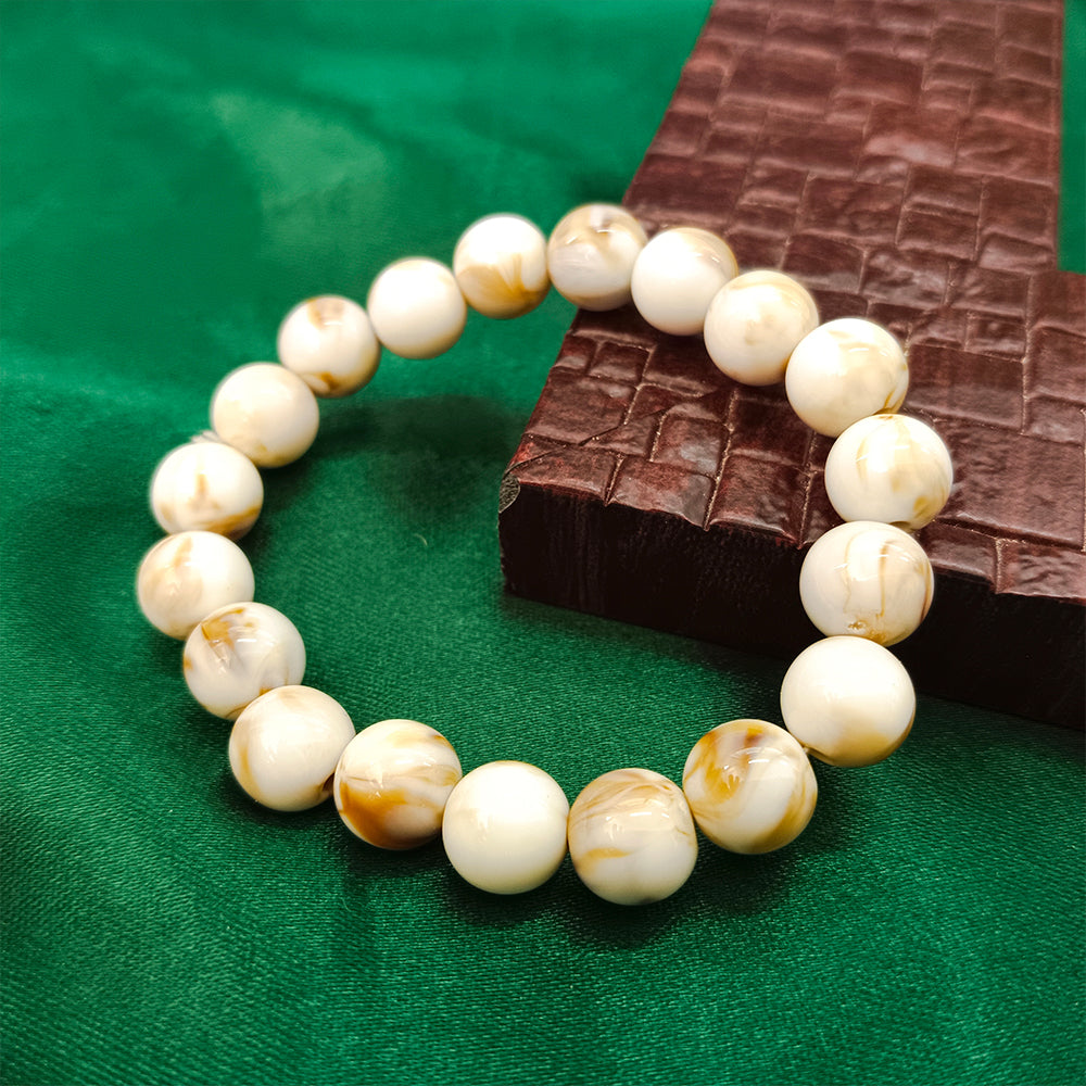 The99Jewel Brown Glass Beads Bracelet