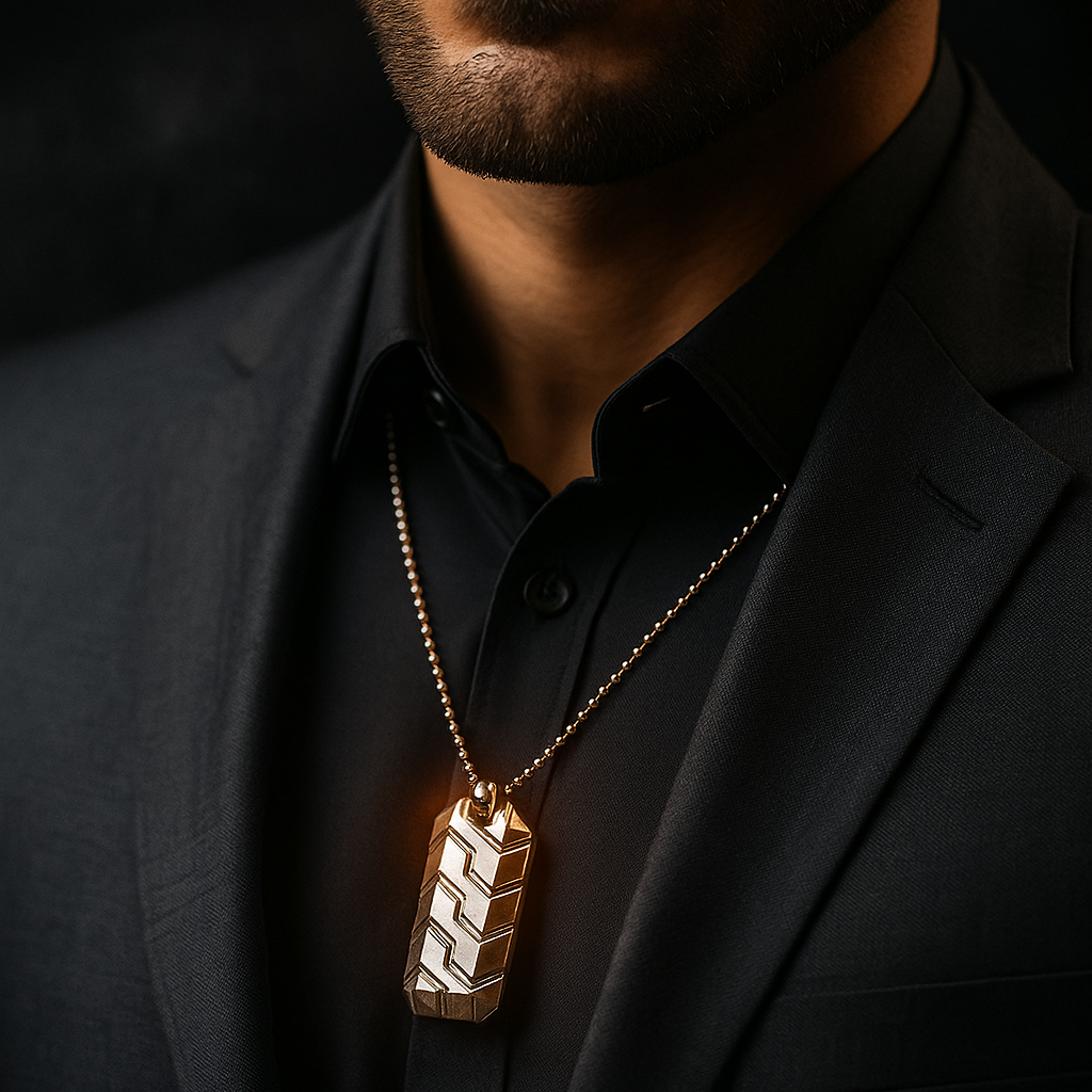 The99Jewel Stainless Steel Chain Pendant For Men