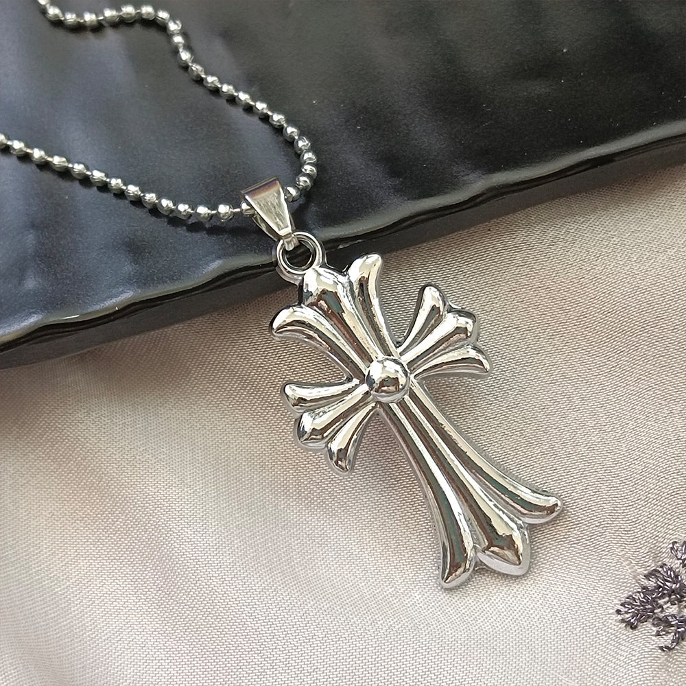 The99Jewel Cross Chain Pendant For Men