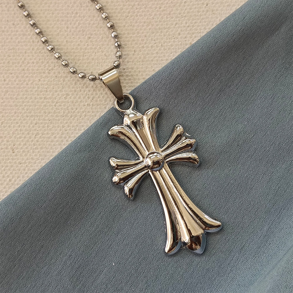 The99Jewel Cross Chain Pendant For Men
