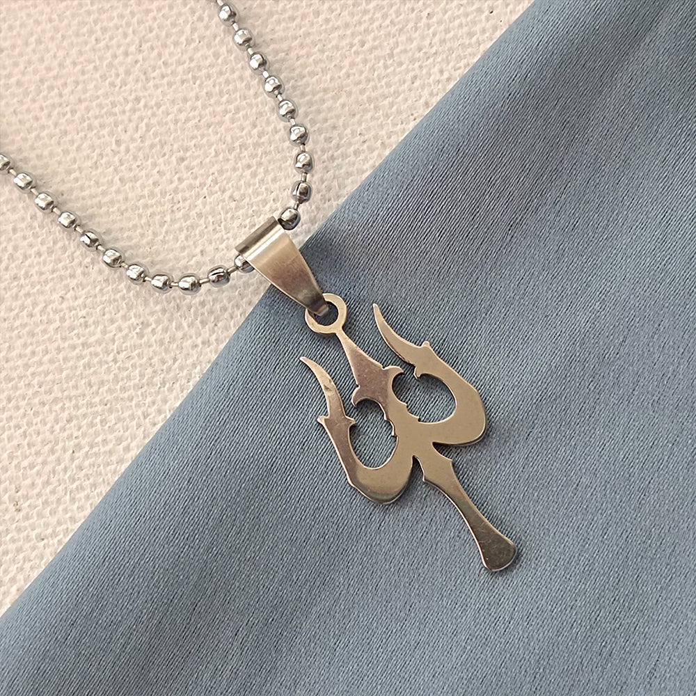 The99Jewel Trishul  Chain Pendant For Men