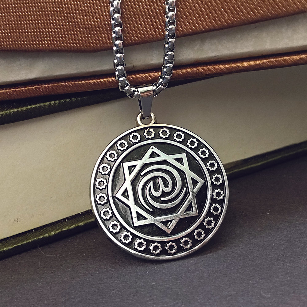 The99Jewel Unique eight-pointed Seljuk star symbol Chain Pendant