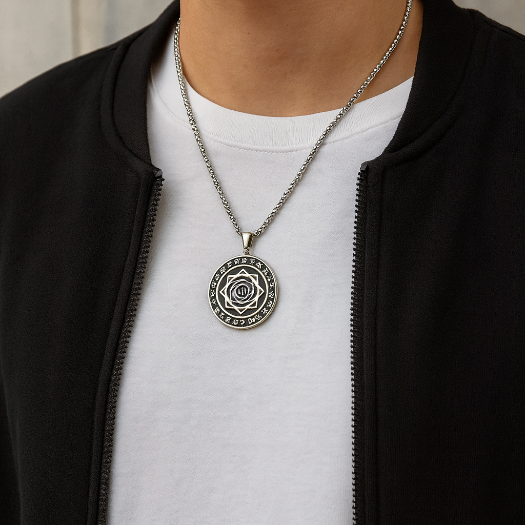 The99Jewel Unique eight-pointed Seljuk star symbol Chain Pendant