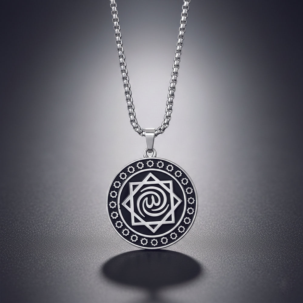The99Jewel Unique eight-pointed Seljuk star symbol Chain Pendant