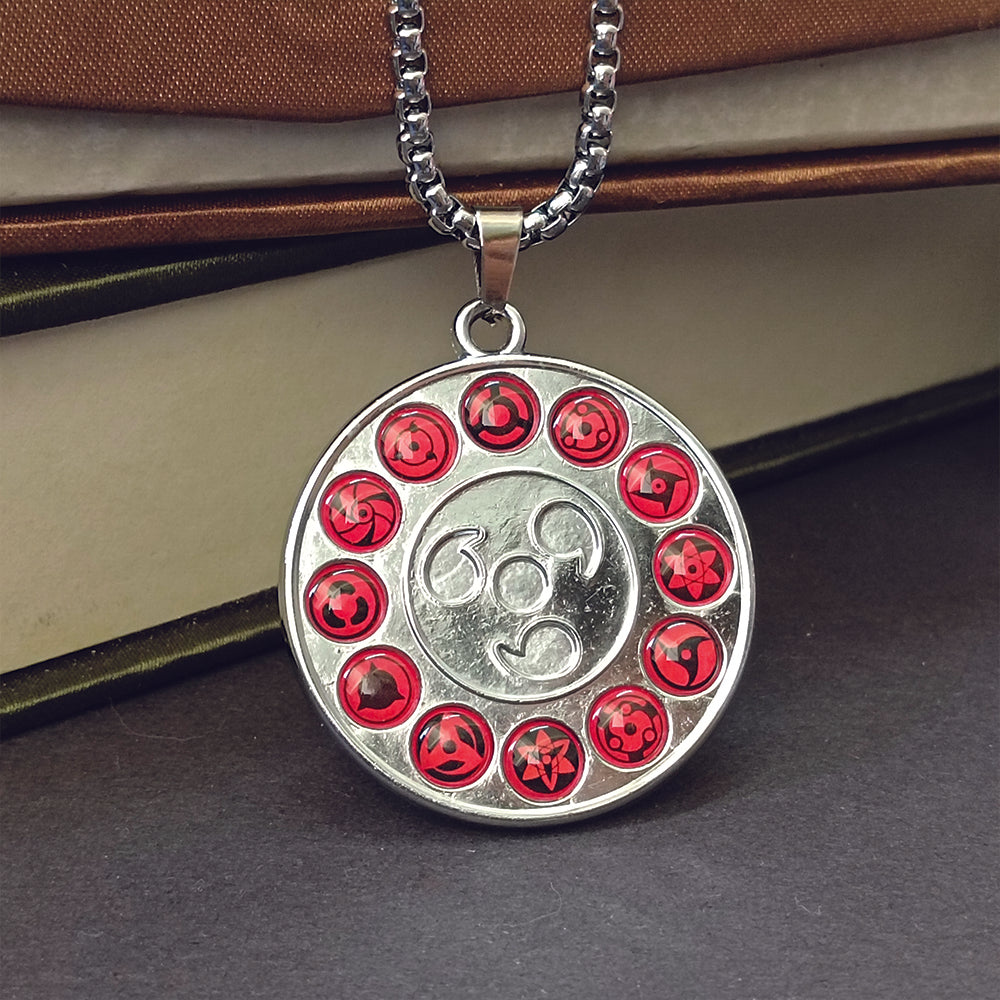 The99Jewel Uchiha Sharingan Pendant Necklace – Anime Collection