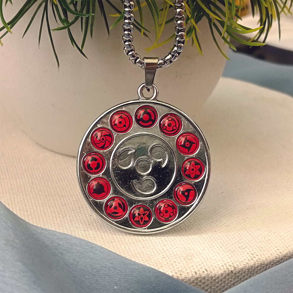 The99Jewel Uchiha Sharingan Pendant Necklace – Anime Collection