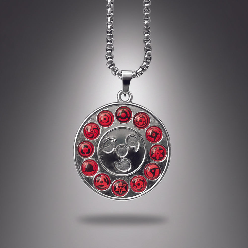 The99Jewel Uchiha Sharingan Pendant Necklace – Anime Collection