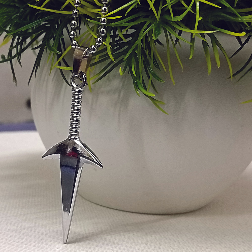 The99Jewel Trendy Silver Tone Arrow Pendant Chain