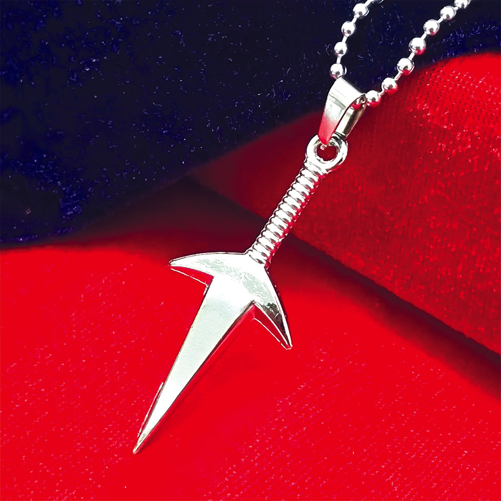 The99Jewel Trendy Silver Tone Arrow Pendant Chain