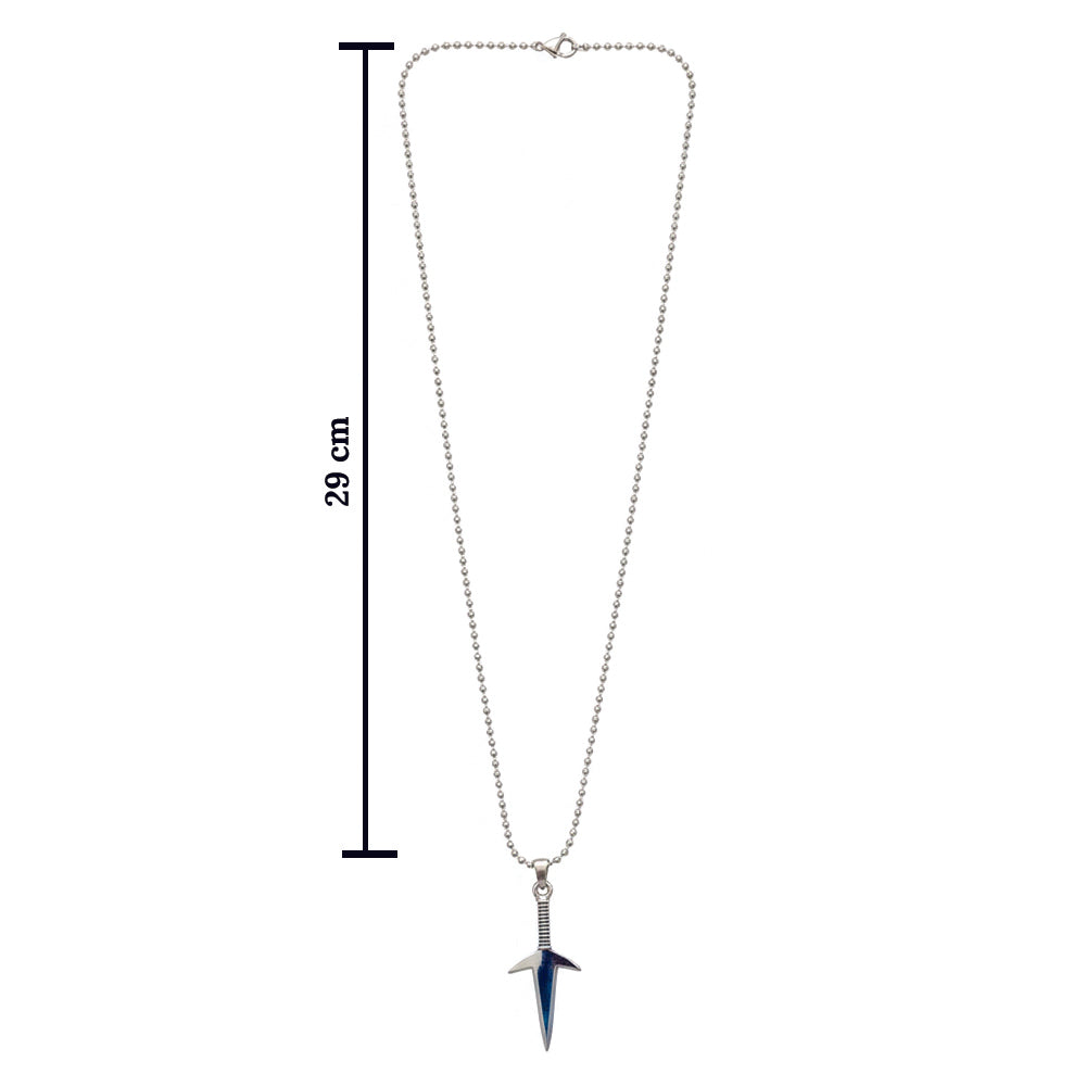 The99Jewel Trendy Silver Tone Arrow Pendant Chain